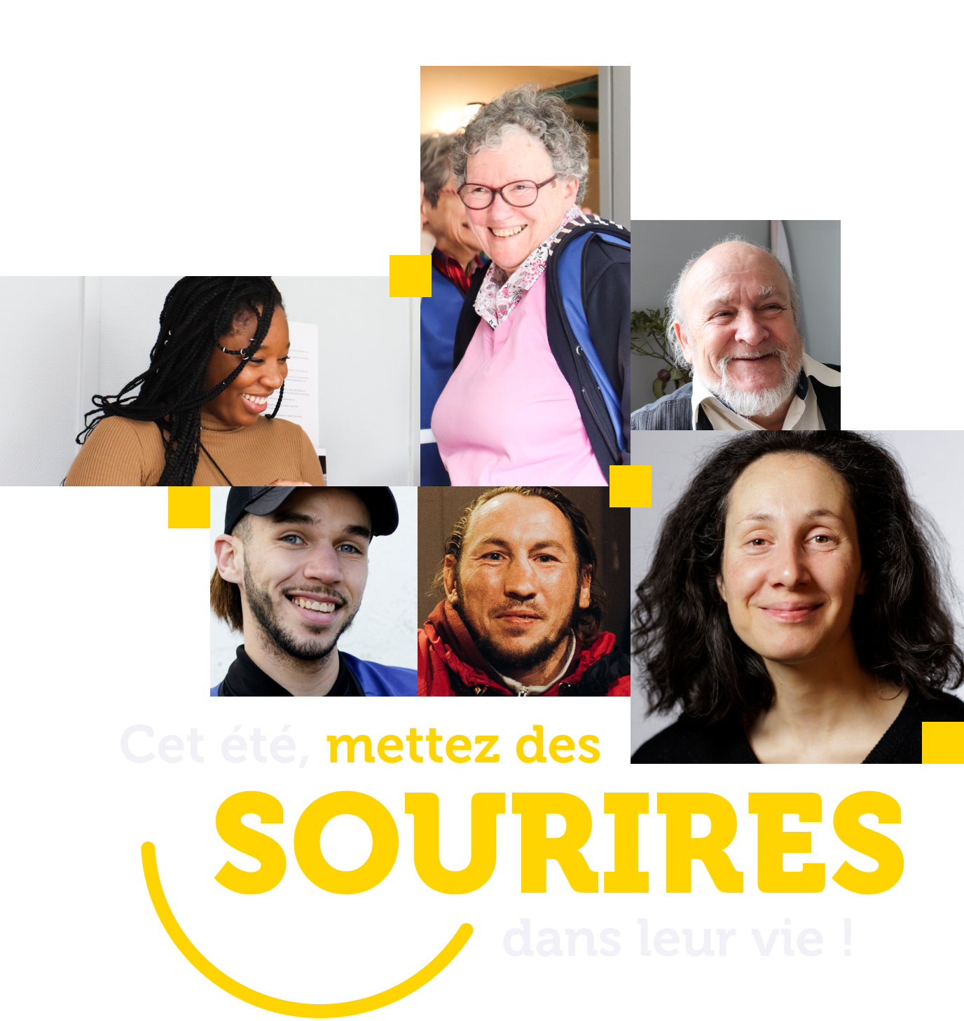 Cet été, mettez des sourires dans leur vie !