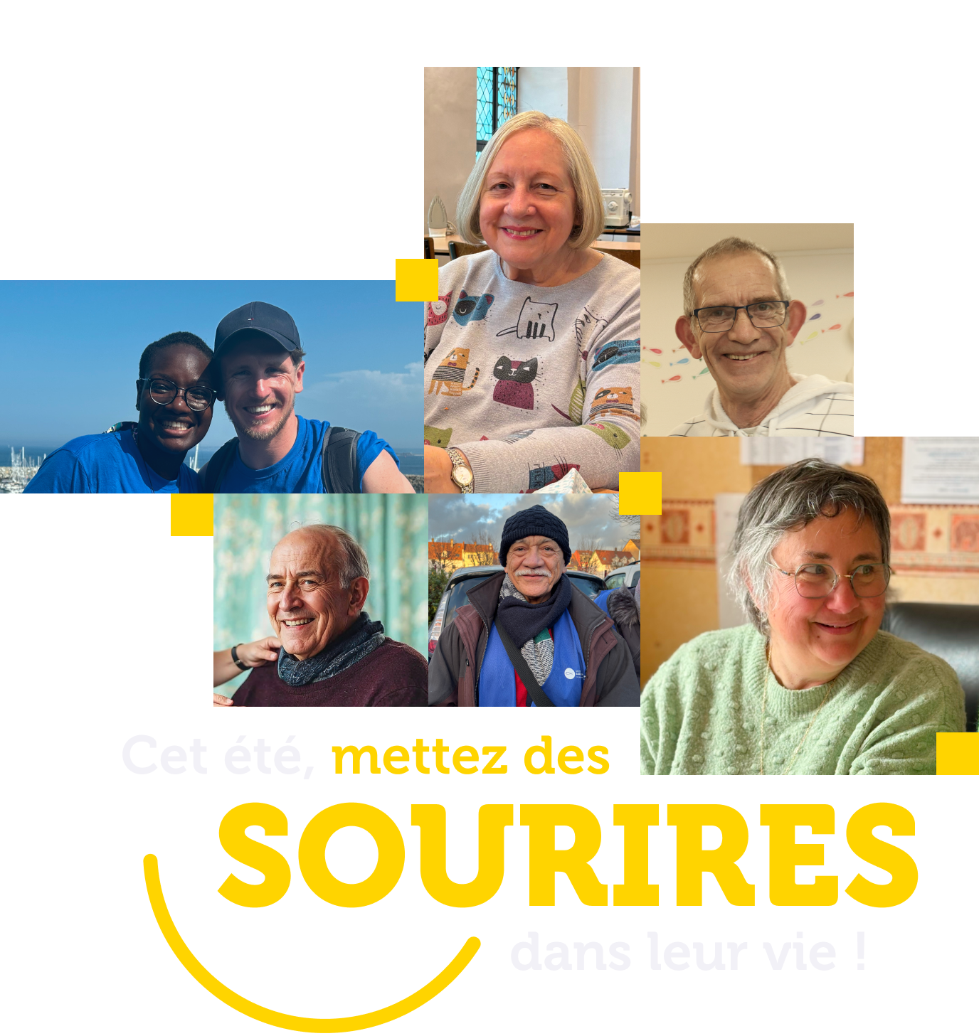 Cet été, mettez des sourires dans leur vie !